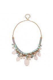 Women's Alloy Necklace Daily Multi-stone-61161031
