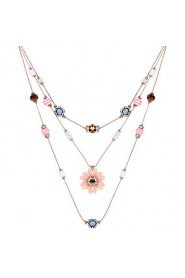 Women's Alloy Necklace Daily / Causal Acrylic-61161036