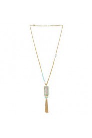 Women's Alloy Necklace Daily Turquoise-61161098