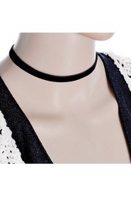 Women's Black Velvet Choker Necklace Anniversary / Daily / Special Occasion / Office & Career