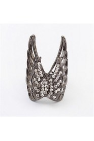 Fashion Exaggeration Ring Hollow Butterfly