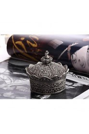 Elegant Royal Crown Shape Trinket Box Jewelry Box