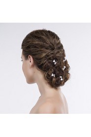 Bowknot Women Alloy/Net Hair Pin With Non Stone Wedding/Party Headpiece