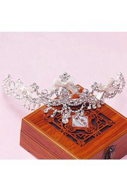 Women's Rhinestone / Alloy Headpiece-Wedding / Special Occasion Tiaras 1 Piece Pear