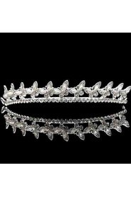 Women Rhinestone/Alloy/Imitation Pearl Tiaras With Wedding/Party Headpiece