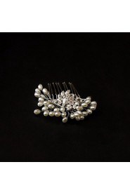 Women's Alloy / Imitation Pearl Headpiece-Wedding / Special Occasion / Casual Hair Combs