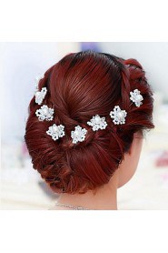 Two Pieces Pearls Wedding/Special Occasion Hairpins