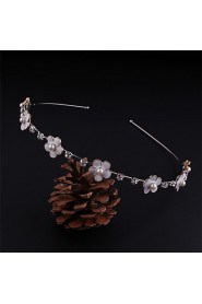 White Flower Shape Headbands for Lady Wedding Party/Casual