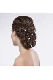 Rose Women Alloy/Net Hair Pin With Non Stone Wedding/Party Headpiece