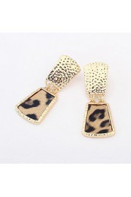 Fashion Alloy Leopard Print Earrings(More Colors)