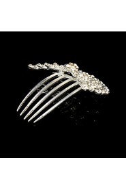Women's Alloy Headpiece-Wedding / Special Occasion / Outdoor Hair Combs / Hair Pin Clear / Black