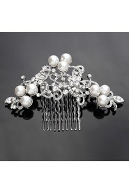 Women's Alloy Headpiece-Wedding / Special Occasion Hair Combs As the Picture
