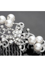 Women's Alloy Headpiece-Wedding / Special Occasion Hair Combs As the Picture