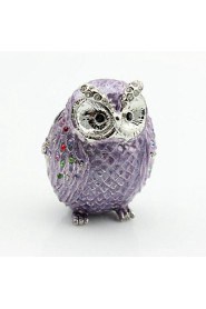 Crystal Studded Owl Boxes New Owl Look New Owl Design
