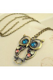 Women's Alloy Necklace Birthday / Gift / Party / Daily / Special Occasion / Causal Rhinestone
