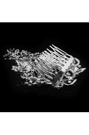 Women's Alloy Headpiece-Wedding / Special Occasion Hair Combs White