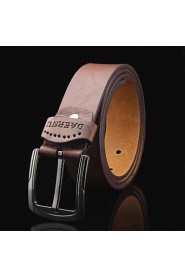 Men's Concise Leather Belt