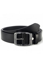 Men's Luxurious Genuine Leather Nice Pin Buckle Belt 4 Colors