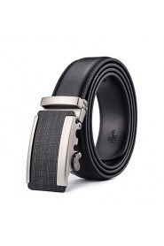 Business Ratchet Belt Luxurious Genuine Leather