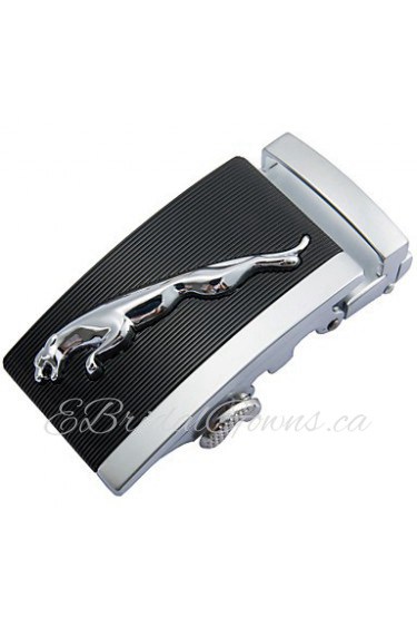 New Mens Fashion Business Casual Style Ratchet Belt Buckle 3.5cm Width 4
