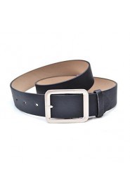 Unisex Buckle,Casual Leather All Seasons