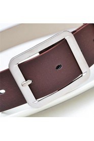 Unisex Buckle,Casual Leather All Seasons