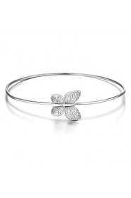 New Guarantee 925 Sterling Silver Butterfly Accessories Bangles For Women Party Fine Jewelry Bracelets & Bangles