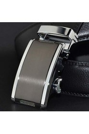 Men's Fashion rends Automatic Buckle Leather Belt