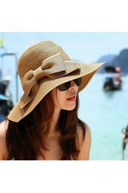 Women Straw Straw Hat,Casual Summer