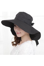 Women Polyester Sun Hat,Casual Summer