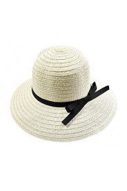 Traveling Bow Hat Summer Beach Ms Collapsible Sun Protection UV Hat