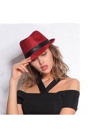 Korean Summer Tide Unisex Hat British Flax Gentleman Jazz Hat