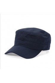 Men's Solid Color Female Summer Outdoor Breathable Cotton Cap Sun Hat