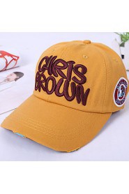 Letters Baseball Cap Spring And Summer Candy-colored Embroidery Hat