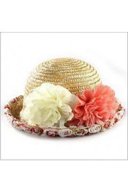 Korea Small Floral Lace Beach Hat