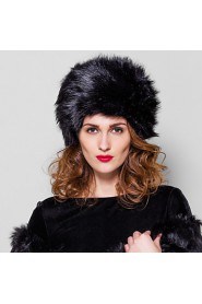 Fur Accessories Fur Hat Faux Fur Fahion Fur Hat(More Colors)