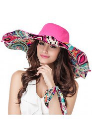 Women Cotton Floppy Hat Facial Hydrating UV Cream,Vintage/ Cute/ Work/ Casual Spring/ Summer