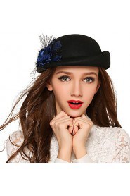 Women Wool Beret Hat,Vintage/ Cute/ Party/ Work/ Casual Spring/ Summer/ Fall/ Winter/ All Seasons