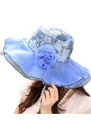 Women Polyester Floppy Hat , Cute/Casual Summer