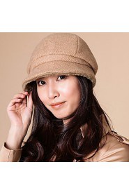 Lewei Women's High Level Wool Tweed Casual Hat(45% Wool)