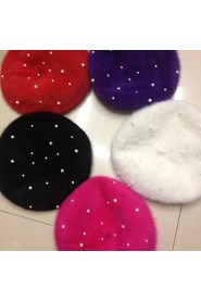 Women Cotton Blend Beret Hat , Vintage/Cute/Party/Work/Casual Winter
