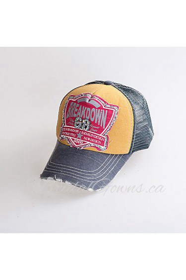 Sunny Fashion Baseball Hat_G061 (Yellow,Black,Pink)