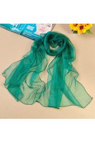 Shawls Organza/Polyester Thin Solid Color Scarves(More Colors)