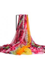 Women's fashion soft printing Large Size scarves