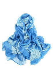 Women's National Style Design Casual Silk Scarf
