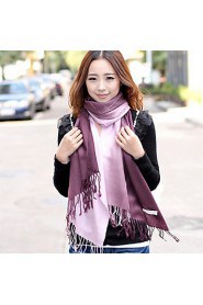 Ms Cashmere Scarves Stitching Gradient Color Scarf Shawl