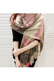 Korean Mohair Warm Spell Color Fashion Scarves Long Oversized Scarf