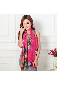 Women's Chiffon The Feather Scarf