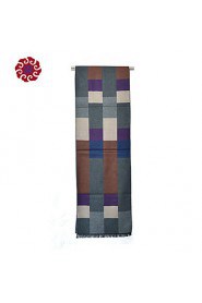 Men's Senior Silk Cloth With Soft Nap Long Scarf (180cmX30cm)