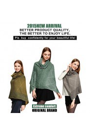 Sjaals 2015Scarves women Cape Poncho Winter Casual Sweater Poncho Echarpe Sweater Cardigan Shawl cachecois feminino